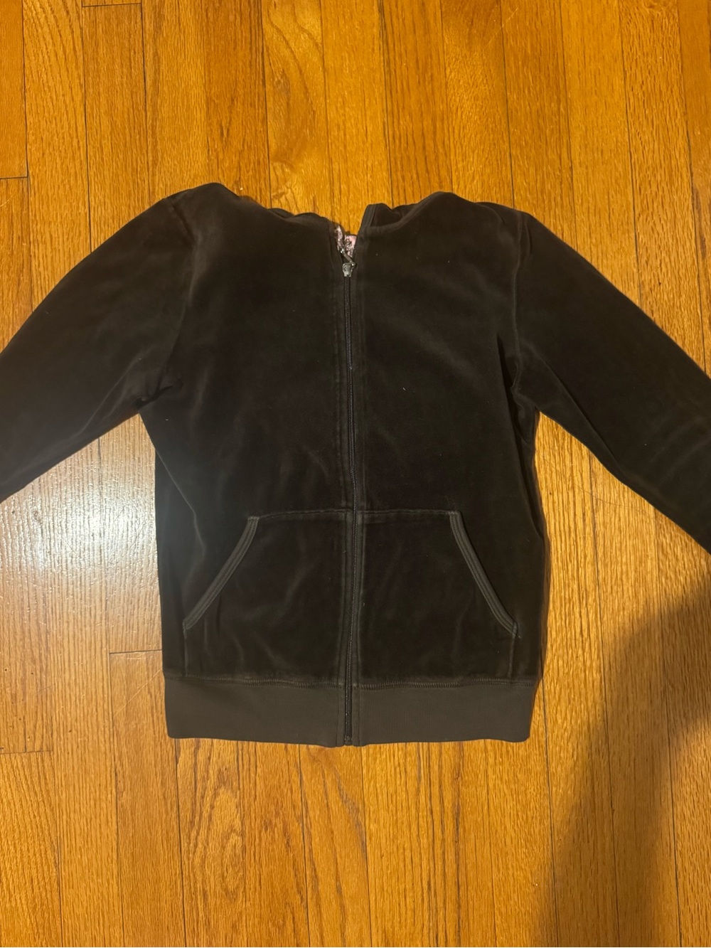 Juicy Y2K Velour Zip-Up Jacket